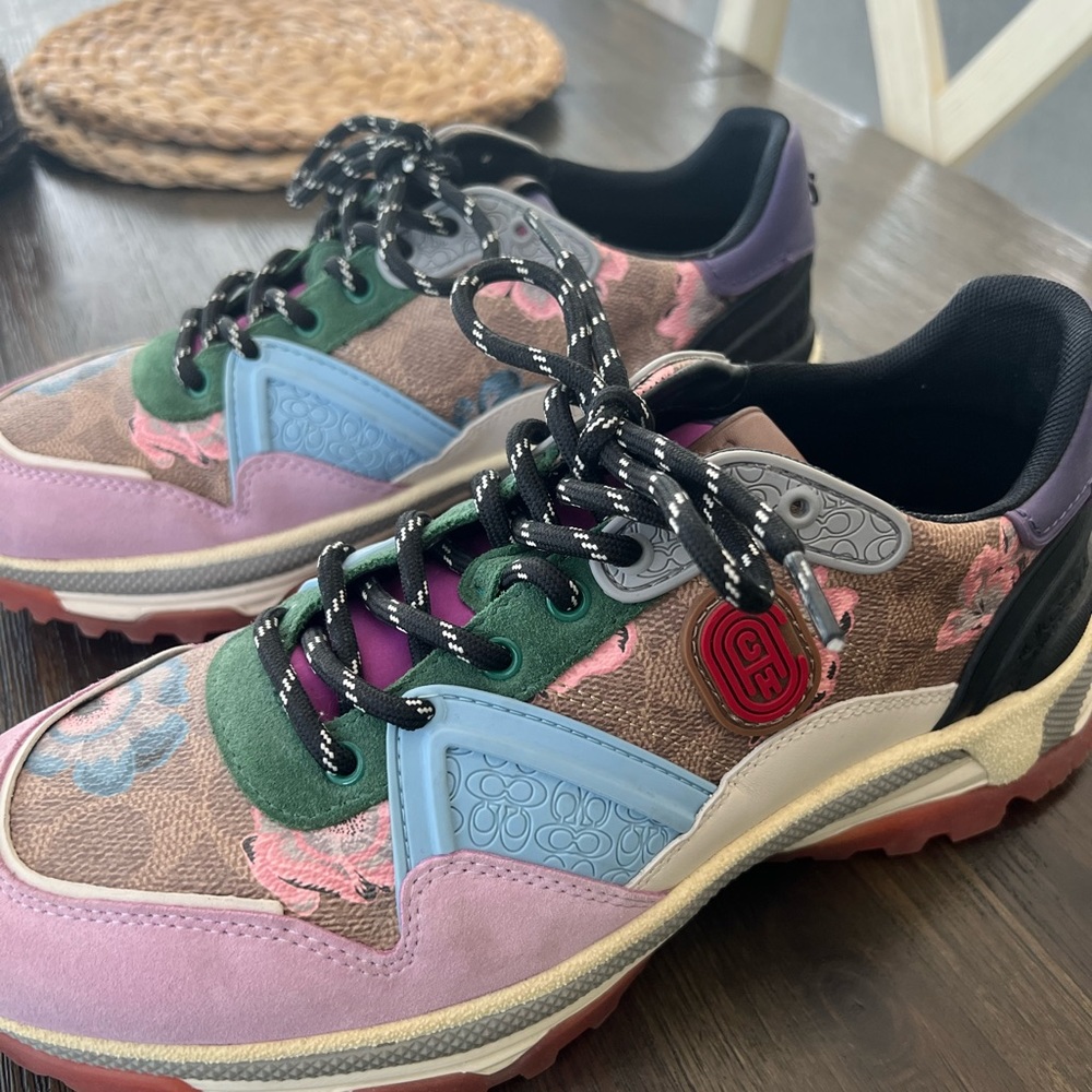 Coach Multi Colored Patchwork Sneaker - image 1